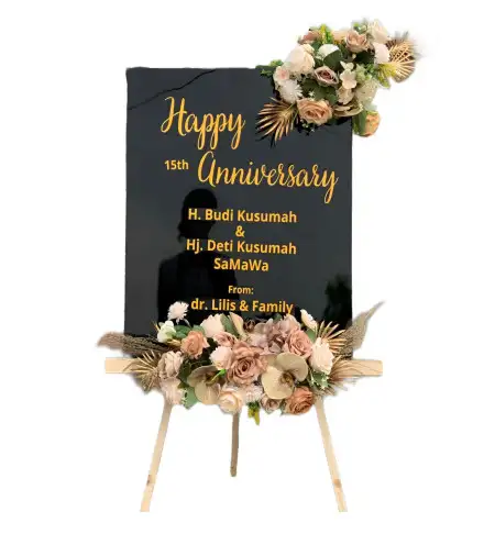 Papan Bunga Akrilik Kalikesur